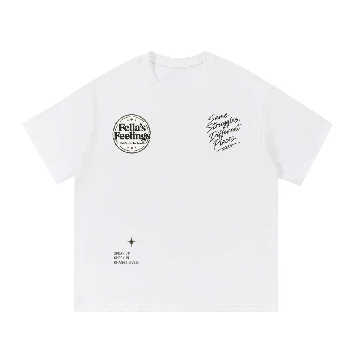 Same Struggle, Different Places T‑shirt — additional product photo