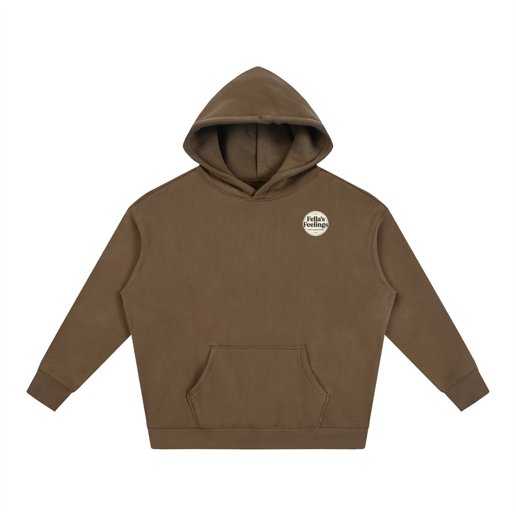 Oversize Fleeced Hoodie - Speak Up, Brother