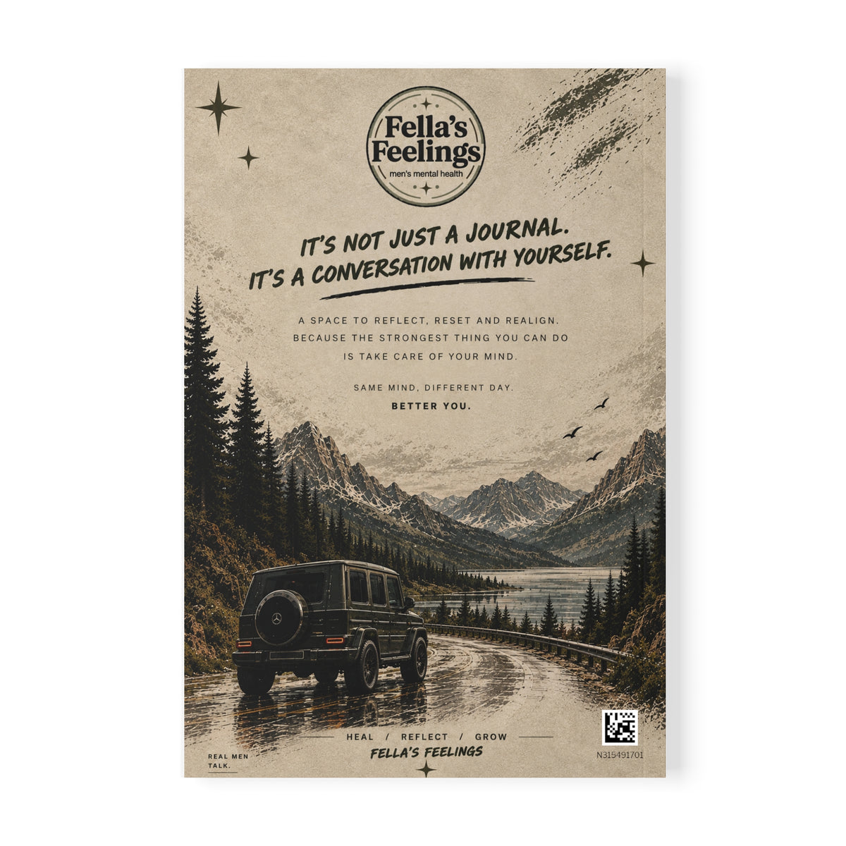 Fella’s Feelings Journal — additional product photo