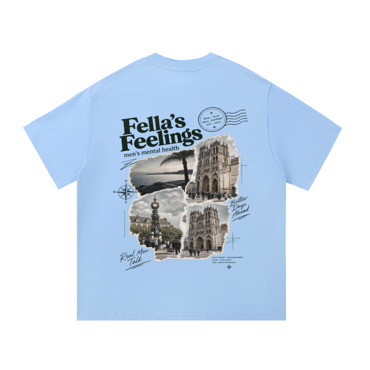 Same Struggle, Different Places T‑shirt — additional product photo