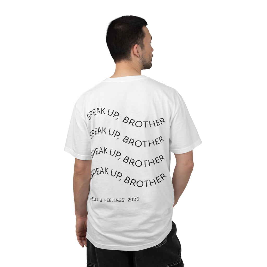Fella’s Feelings - UNISEX White T-Shirt