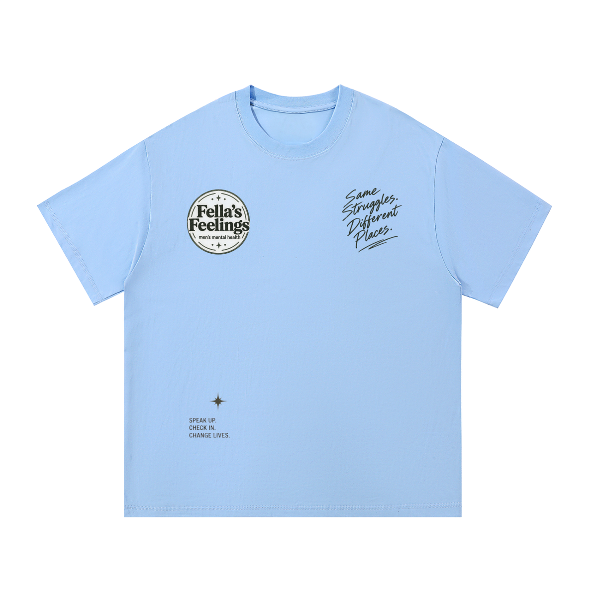 Same Struggle, Different Places T‑shirt — additional product photo