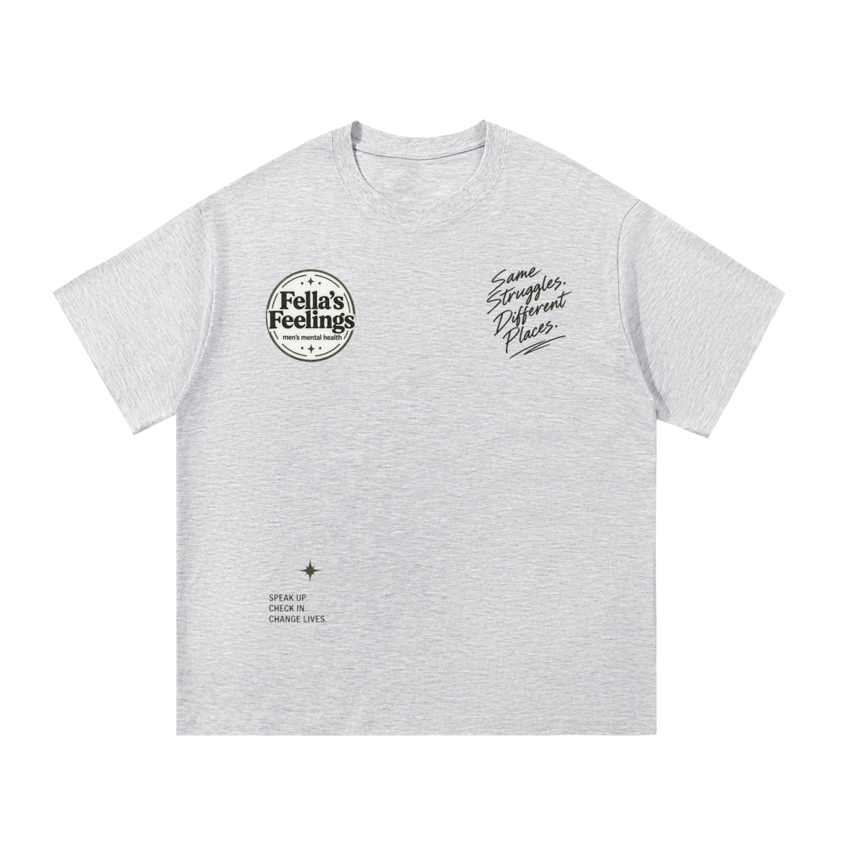 Same Struggle, Different Places T‑shirt — additional product photo