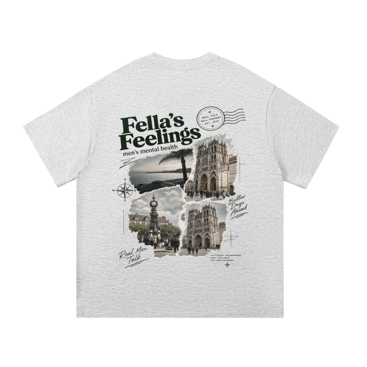 Same Struggle, Different Places T‑shirt — additional product photo