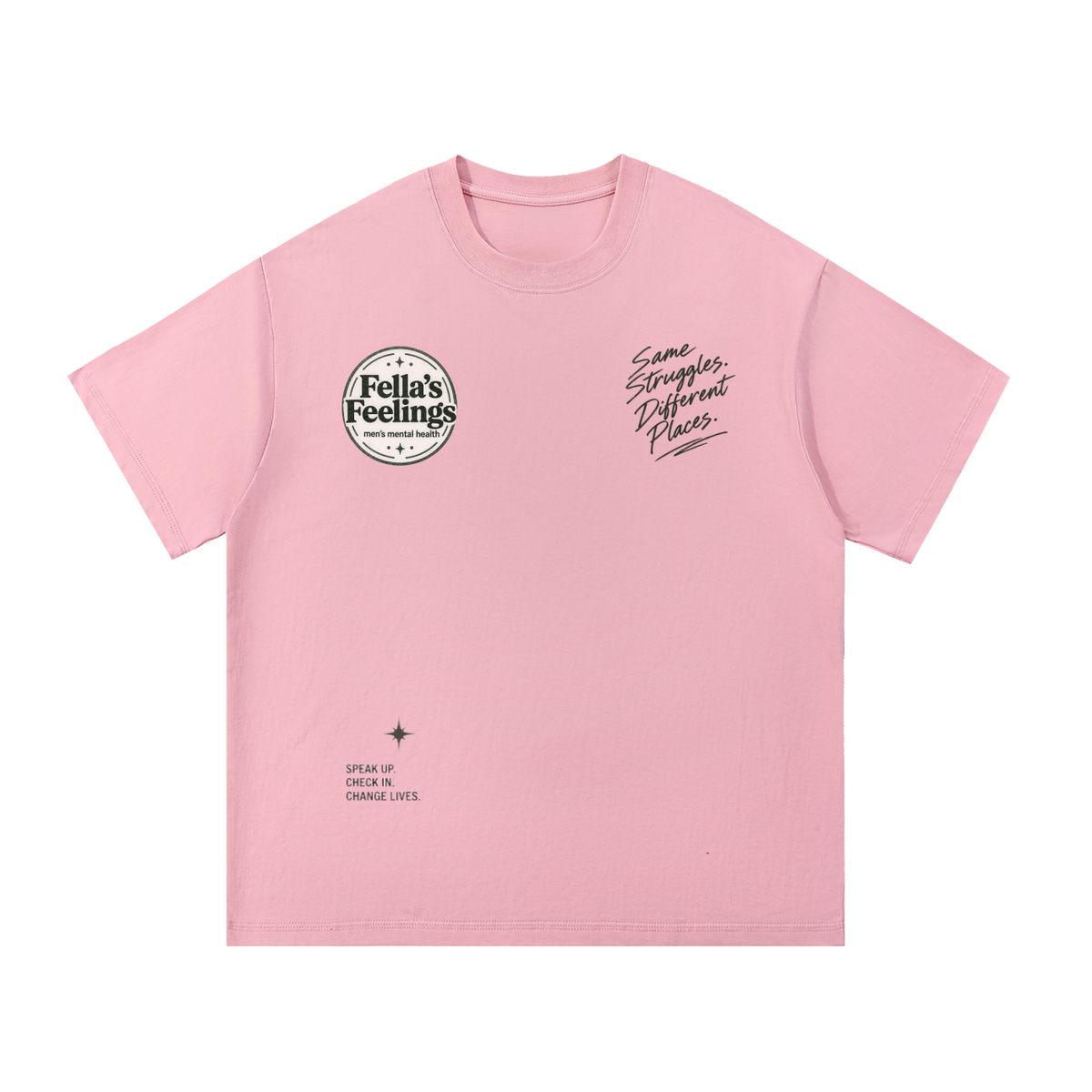 Same Struggle, Different Places T‑shirt — additional product photo