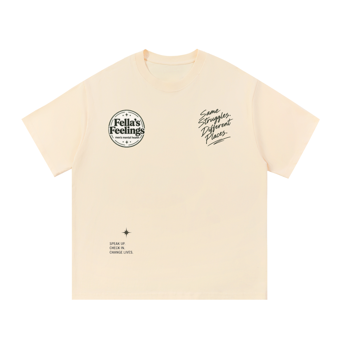 Same Struggle, Different Places T‑shirt — additional product photo